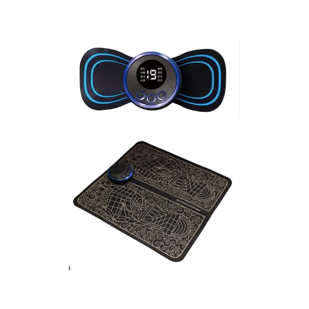 COMBO TAPETE MASAJEADOR y MARIPOSA MASAJ